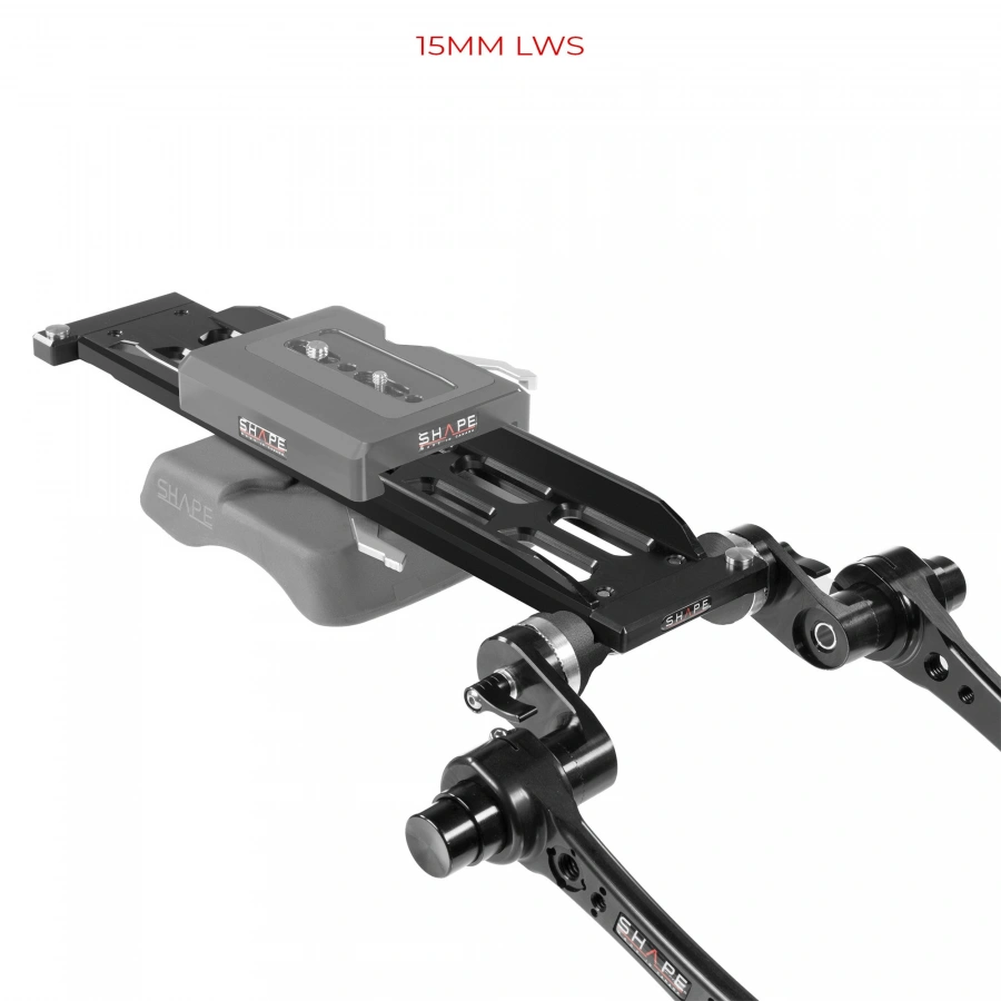 SHAPE ARRI DOVETAIL SHOULDER MOUNT WITH HAND15 HANDLES