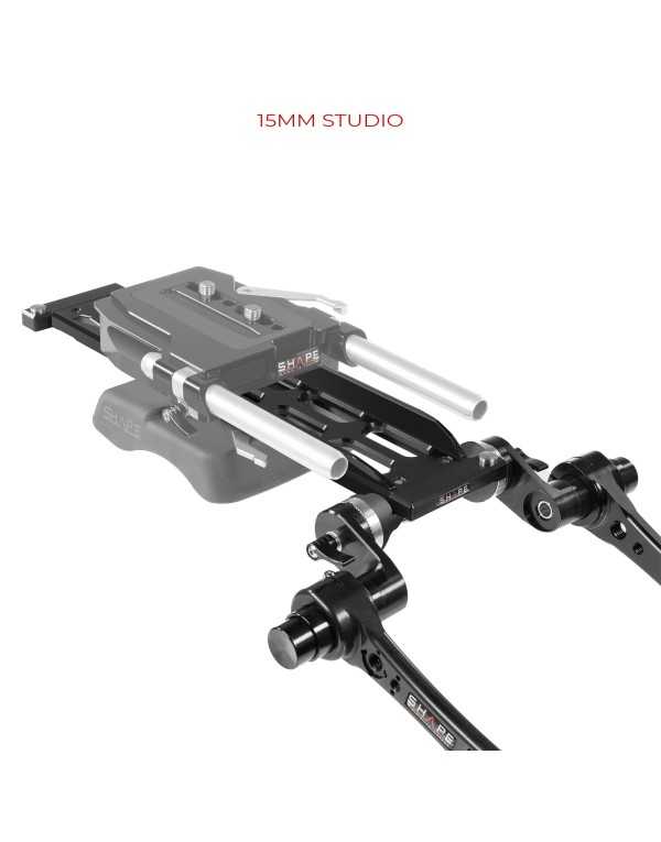 SHAPE ARRI DOVETAIL SHOULDER MOUNT WITH HAND15 HANDLES