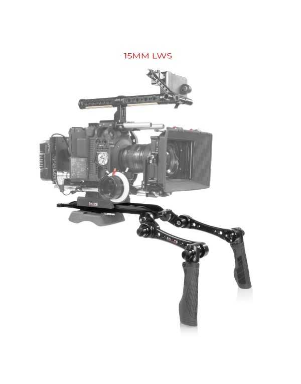 SHAPE ARRI DOVETAIL SHOULDER MOUNT WITH HAND15 HANDLES