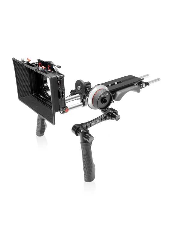 SHAPE COMPACT UNIVERSAL SHOULDER BASEPLATE (BP20) WITH FOLLOW FOCUS, HAND15 SHADOW AND MATTE BOX KIT