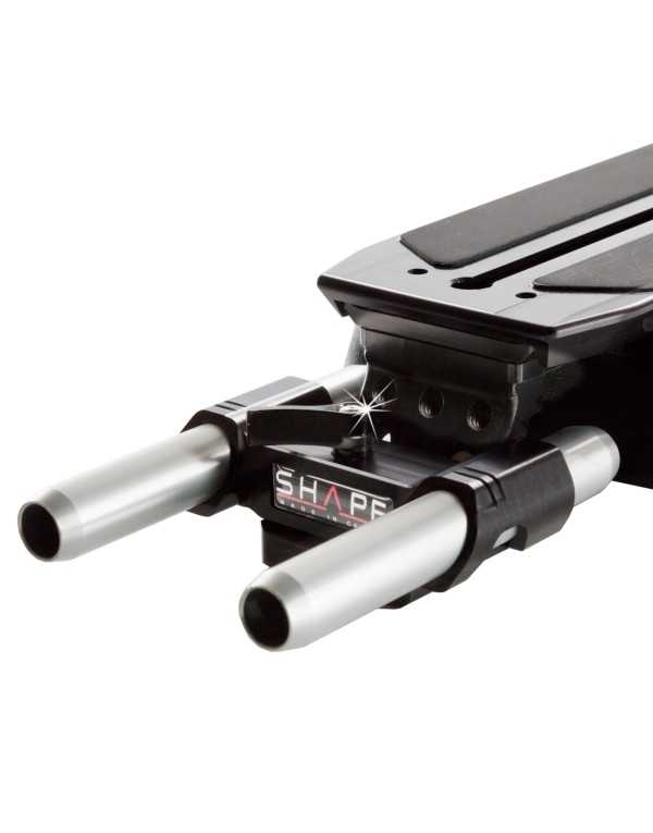 SHAPE COMPACT UNIVERSAL SHOULDER BASEPLATE (BP20) WITH FOLLOW FOCUS, HAND15 SHADOW AND MATTE BOX KIT