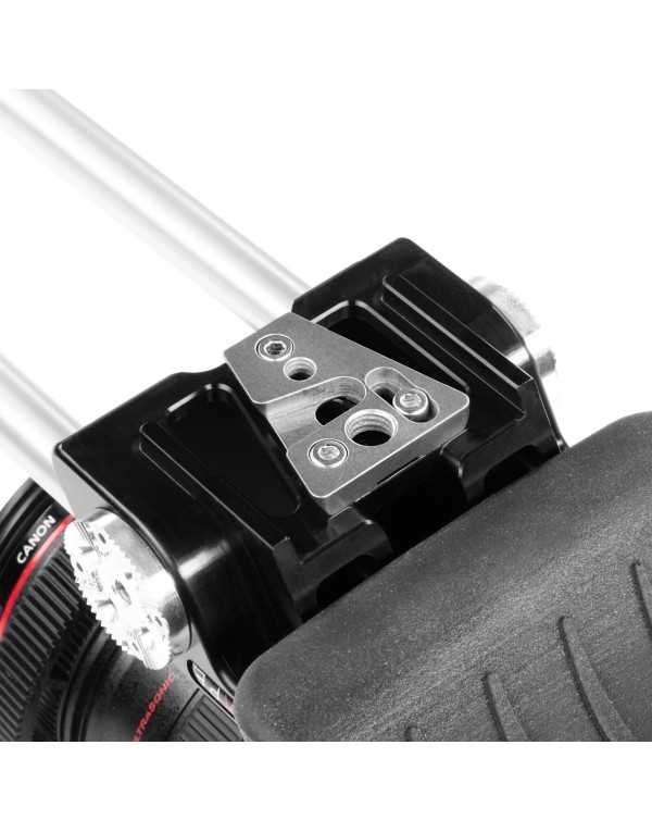 SHAPE COMPACT UNIVERSAL SHOULDER BASEPLATE (BP20) WITH FOLLOW FOCUS, HAND15 SHADOW AND MATTE BOX KIT