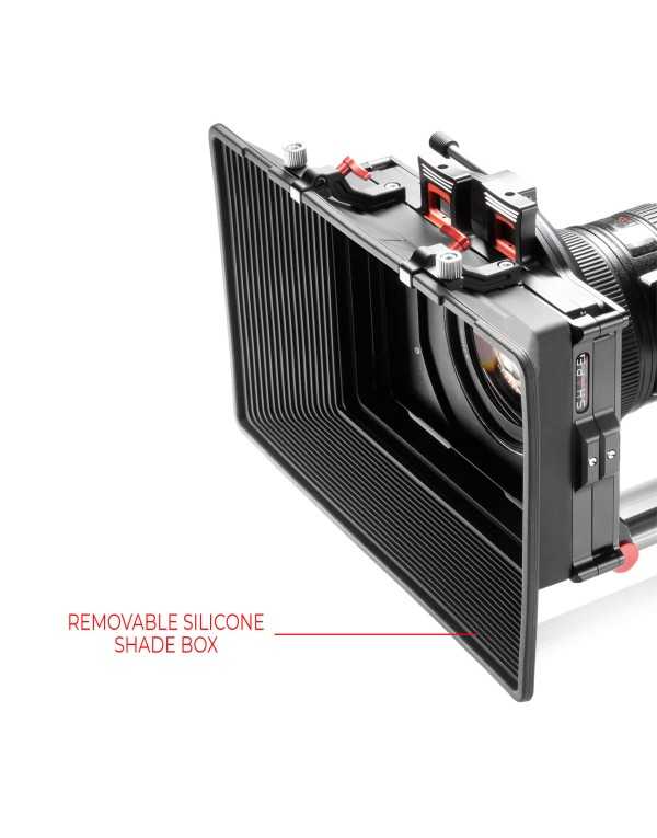 SHAPE COMPACT UNIVERSAL SHOULDER BASEPLATE (BP20) WITH FOLLOW FOCUS, HAND15 SHADOW AND MATTE BOX KIT