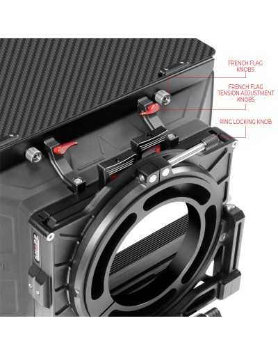 SHAPE COMPACT UNIVERSAL SHOULDER BASEPLATE (BP20) WITH FOLLOW FOCUS, HAND15 SHADOW AND MATTE BOX KIT