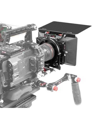 SHAPE COMPACT UNIVERSAL SHOULDER BASEPLATE (BP20) WITH FOLLOW FOCUS, HAND15 SHADOW AND MATTE BOX KIT