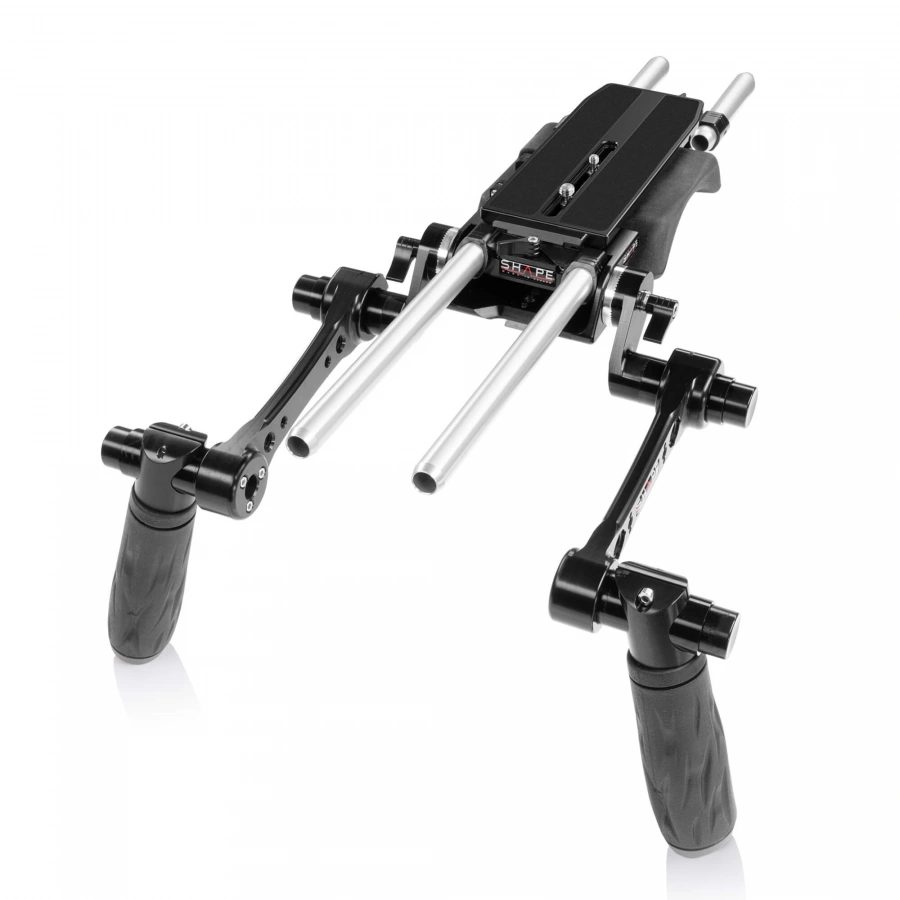 Shape BP20 Compact Universal Shoulder Baseplate with HAND15 Shadow