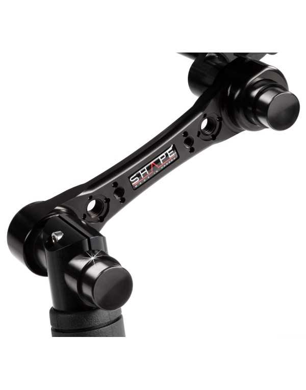 Shape BP20 Compact Universal Shoulder Baseplate with HAND15 Shadow