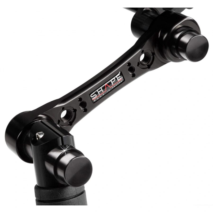 Shape BP20 Compact Universal Shoulder Baseplate with HAND15 Shadow