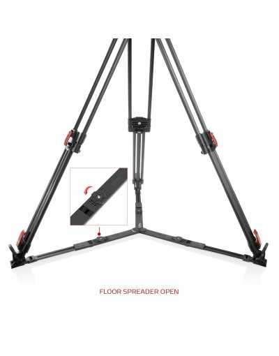 SHAPE ST20 TWO-STAGE CARBON FIBER TRIPOD LEGS 100 MM (SKU: LG20)