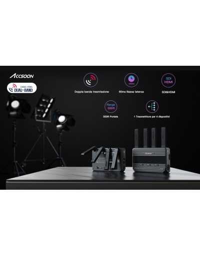 Accsoon CineView Quad Multi-Spectrum Wireless Video Transmission System