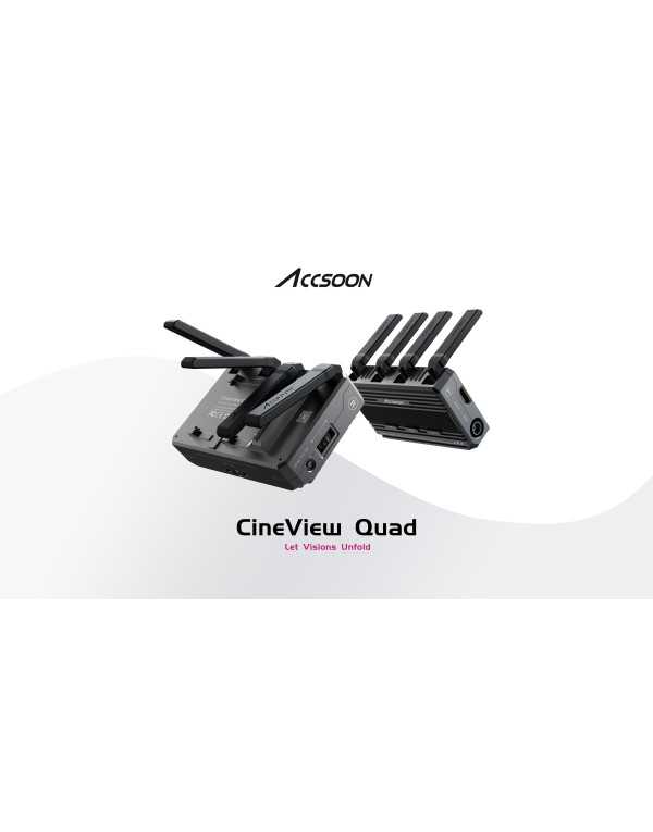 Accsoon CineView Quad Multi-Spectrum Wireless Video Transmission System