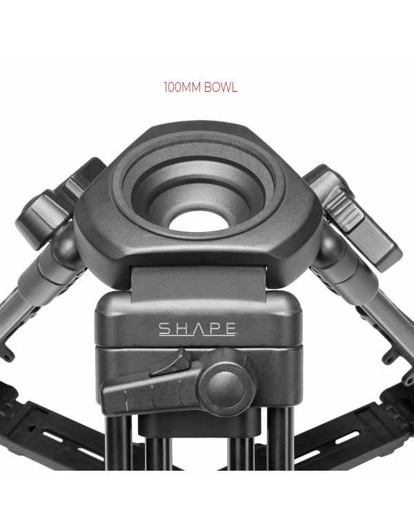 SHAPE 1-Stage Baby Tripod Legs 100mm Bowl with Ground Spreader
