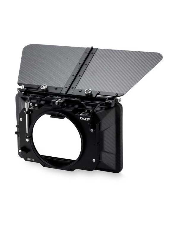 Tilta 3-Stage 4 x 5.65" Carbon Fiber Clip-On Matte Box (114mm Back) | Accessories | CAM TOOLS Middle East | TILTA